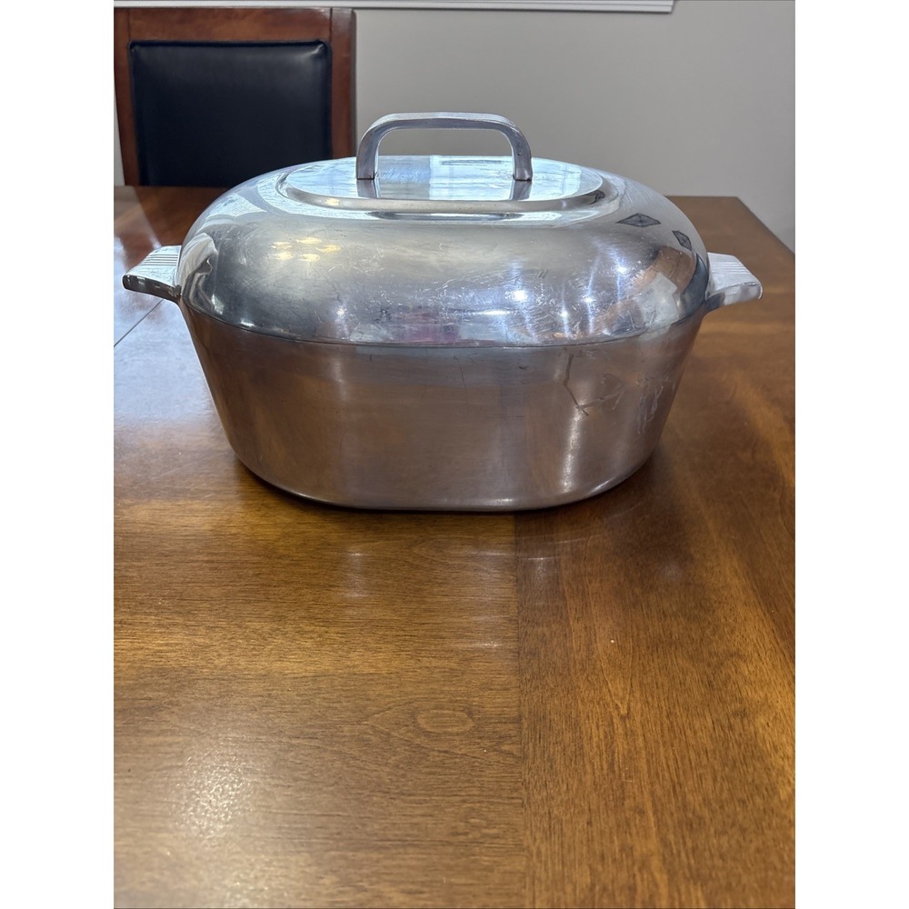 Wagner Ware Sidney -O- Magnalite 4265-P oval roaster (8- quart) With Rack